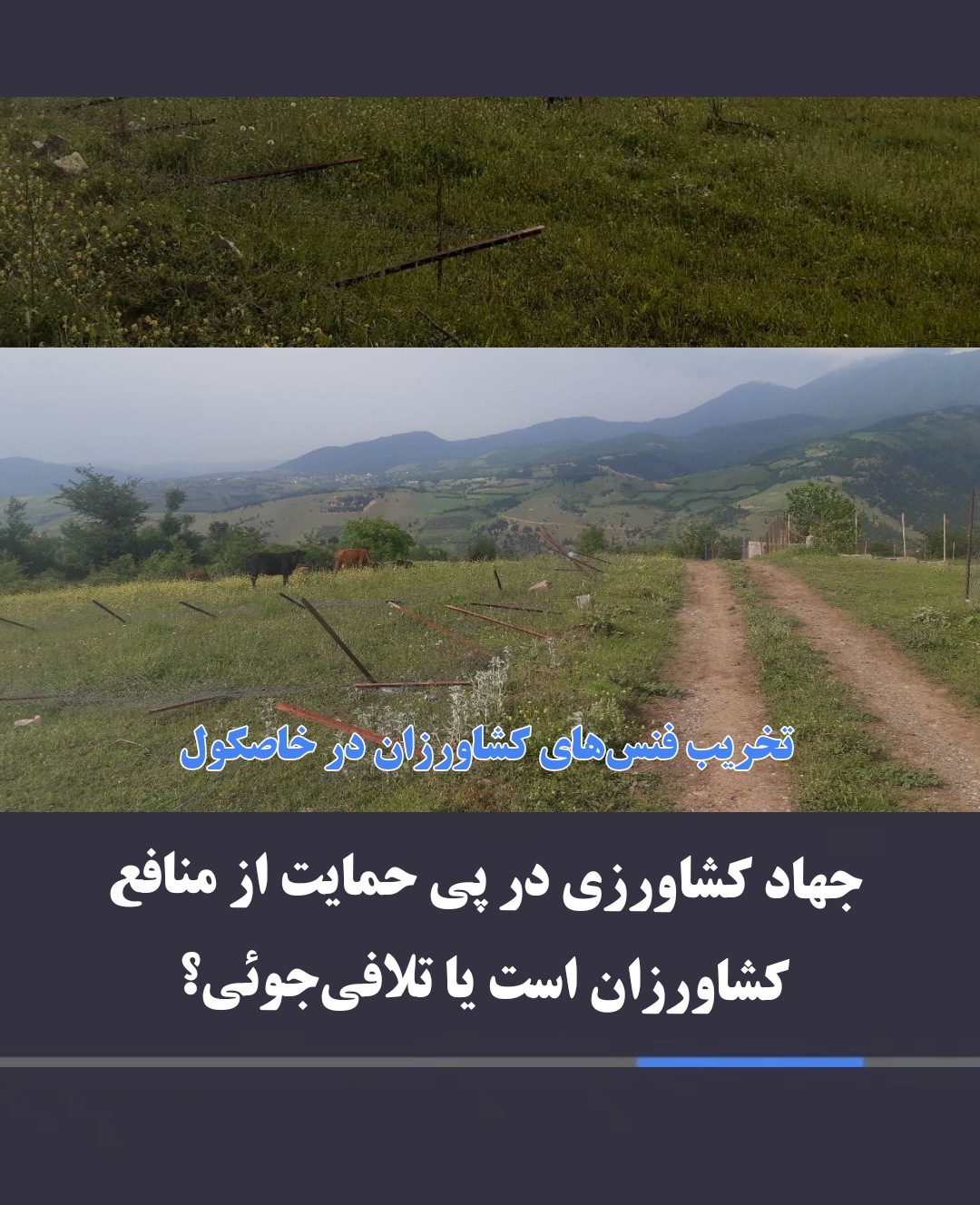 آیا جهاد کشاورزی در پی حمایت از منافع کشاورزان است یا تلافی‌جوئی؟