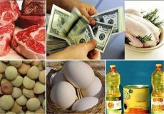 نرخ ارز کالاهای اساسی رسما به ۲۸۵۰۰ تومان برگشت