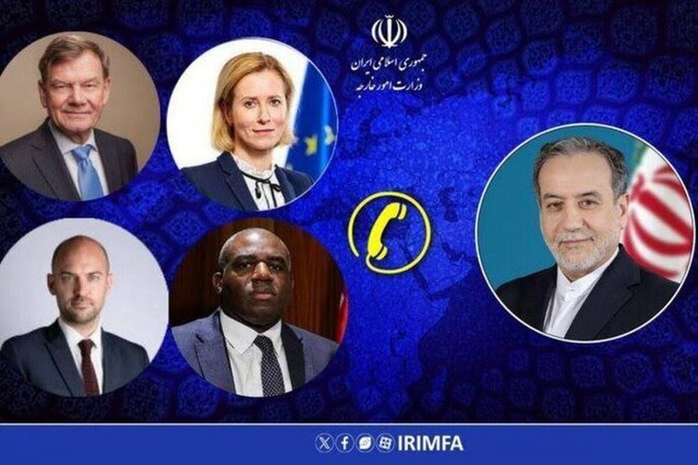 هشدار عراقچی به وزرای خارجه آلمان، فرانسه و انگلیس/ سه شنبه دومین دور مذاکرات ایران و اروپا