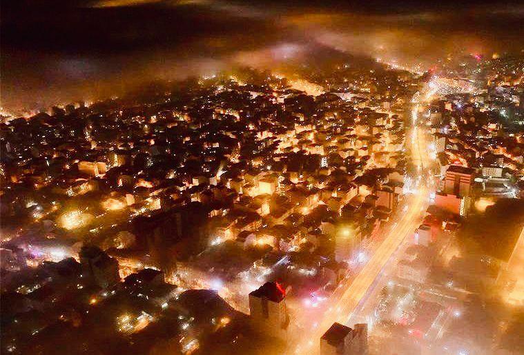 هواشناسی وقوع مه دود شیمیایی در آسمان گیلان را رد کرد